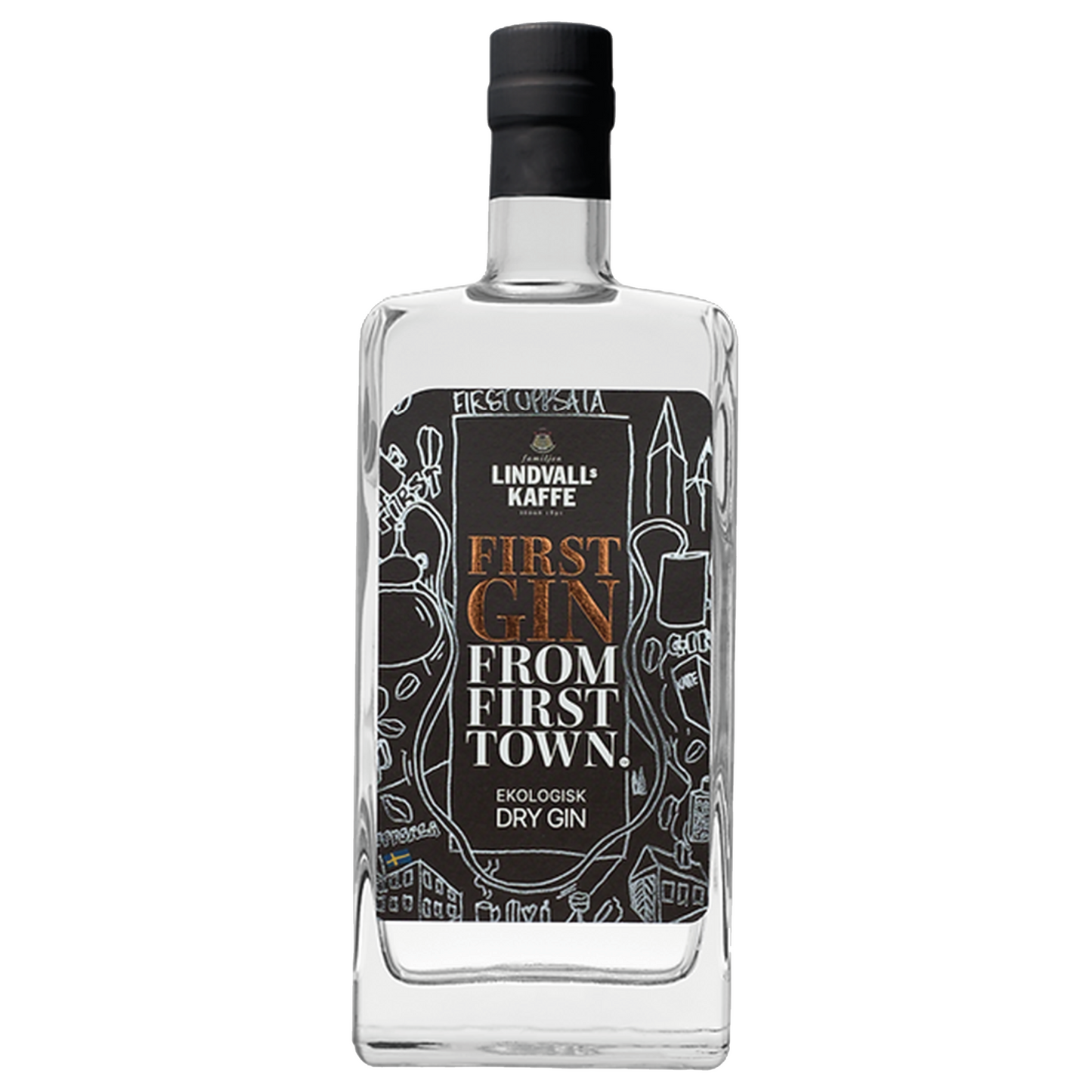 FIRST GIN FROM FIRST TOWN - LINDVALLS KAFFE