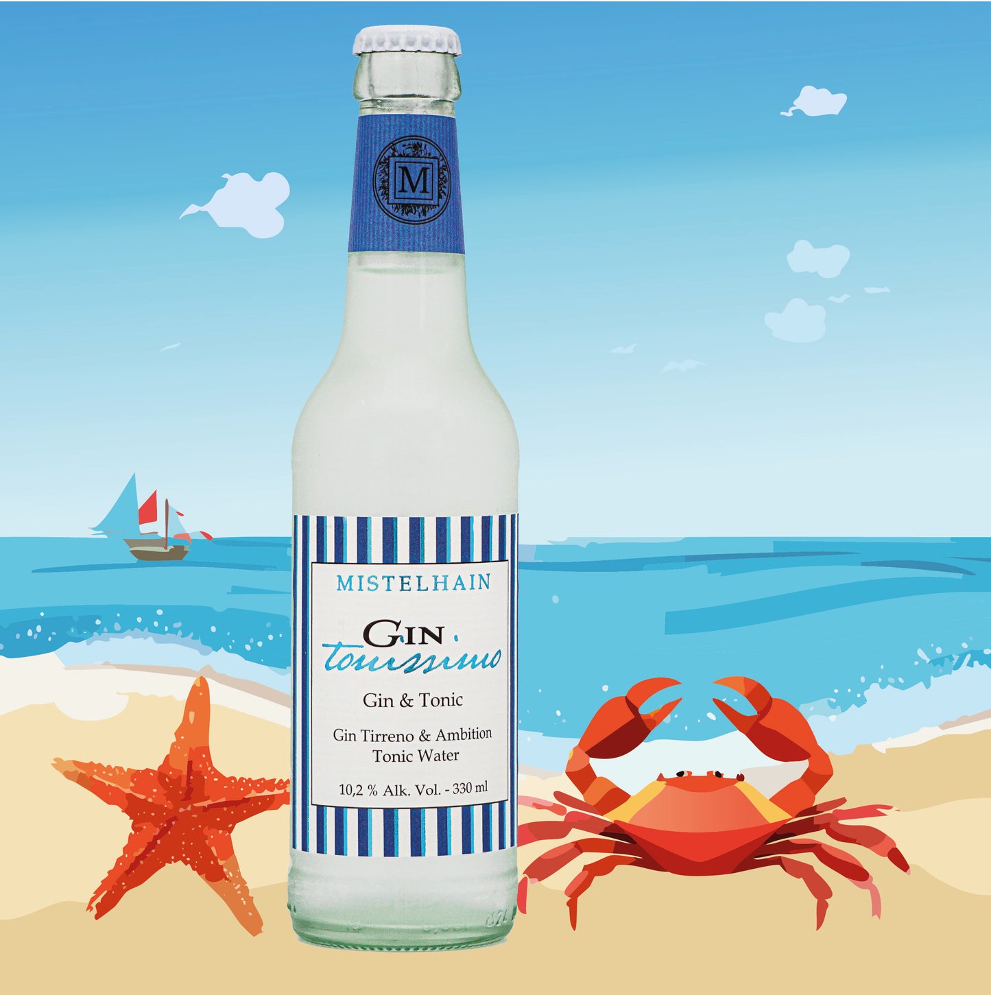 WAINTONIC &amp; GINTONISSIMO Wine&amp;Tonic - Gin&amp;Tonic 330 ML ready-to-drink 