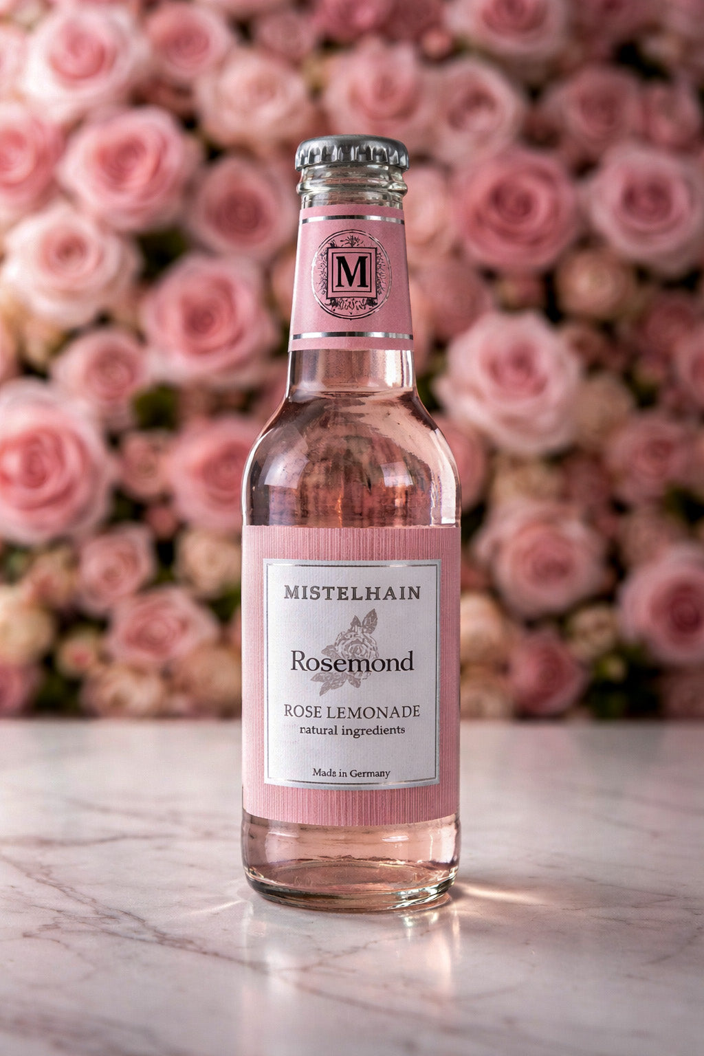 Mistelhain Rosemonde Rose Lemonade – Premium Rosenlimonade & Floral Mixer