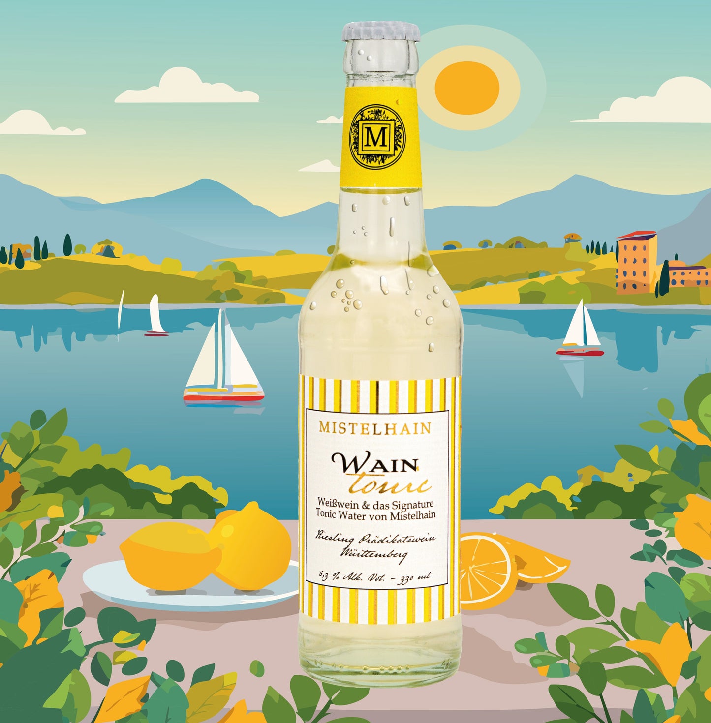 WAINTONIC &amp; GINTONISSIMO Wine&amp;Tonic - Gin&amp;Tonic 330 ML ready-to-drink 