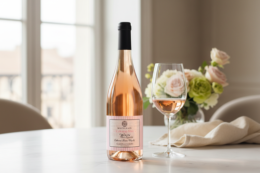 Mistelhain WAIN Demi Esprit Rosé: Alkoholarmer Weißwein-Genuss (6% Vol.)
